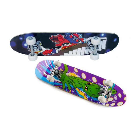 UNISON Teddies Skateboard dřevo 61x8x15cm