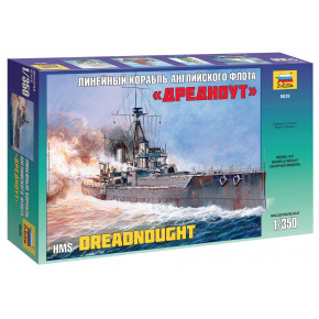 Zvezda Model Kit loď 9039 - Battleship "Dreadnought" (1:350)