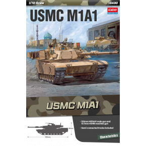 Academy Model Kit tank 13430 - USMC M1A1 (1:72)