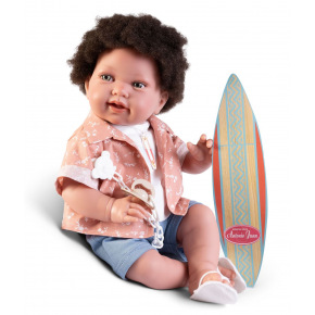 Rappa Antonio Juan 33361 PIPO HAIR -  miminko s měkkým látkovým tělem - 42 cm