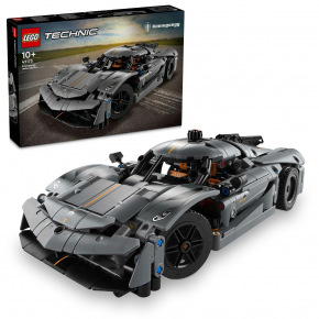 LEGO Technic 42173 Šedé hyperauto Koenigsegg Jesko Absolut