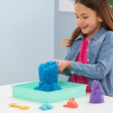 Spin Master KINETIC SAND PUSZKA PŁYNNEGO PIASKU Z PODKŁADEM NIEBIESKA