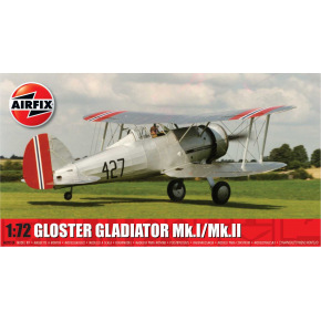 Airfix Classic Kit samolot A02052B - Gloster Gladiator Mk.I/Mk.II (1:72)