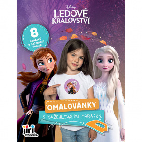 Jiri Models Omalovánka s nažehlovacími obrázky FROZEN - Ledové království