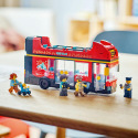 LEGO City 60407 Červený dvoupodlažní vyhlídkový autobus