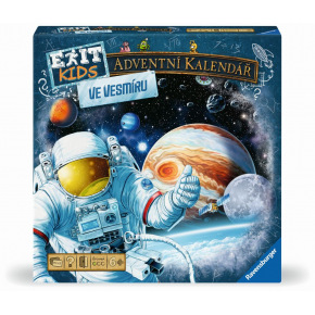 Ravensburger EXIT Kids Adventní kalendář: Ve vesmíru