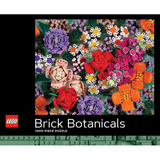 Rappa Chronicle Books Lego Puzzle Botanické rostliny 1000 dílků