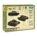 Zvezda Wargames (WWII) military 6290 - Т-70B Soviet Tank (1:100)