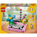 LEGO Creator 3v1 31169 Psací stroj s květinami