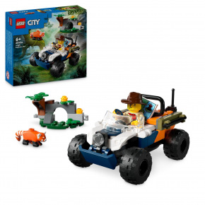 LEGO City 60424 Quad do eksploracji dżungli - Misja Panda czerwony