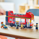 LEGO City 60407 Červený dvoupodlažní vyhlídkový autobus