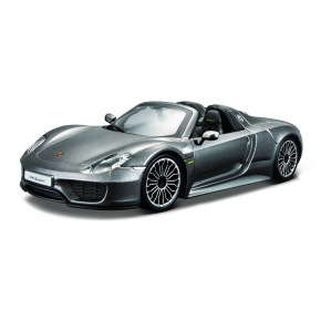 Bburago ORBICO Bburago 1:24 PORSCHE 918 SPYDER GREY