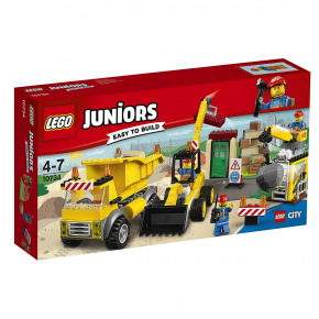 Lego Juniors 10734 Demoliční práce na staveništi