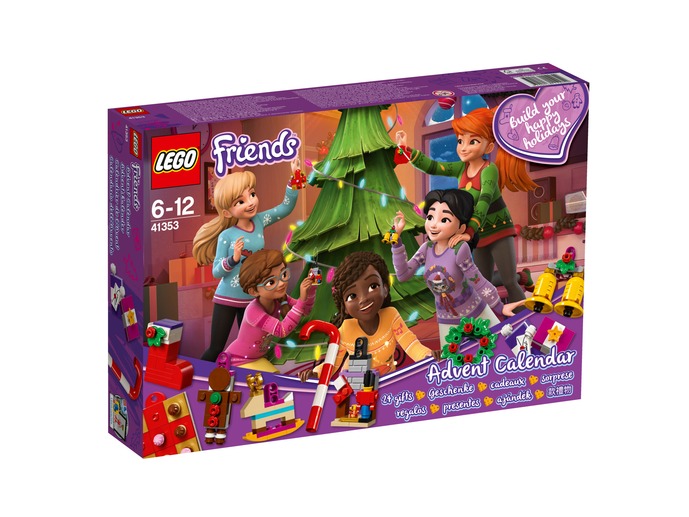 LEGO Friends 41353 Adventní kalendář LEGO® Friends s hračkami