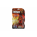 Figurka ninja plast 10cm s doplňky mix druhů na kartě 15,5x25,5x4cm