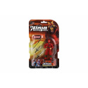 Figurka ninja plast 10cm s doplňky mix druhů na kartě 15,5x25,5x4cm