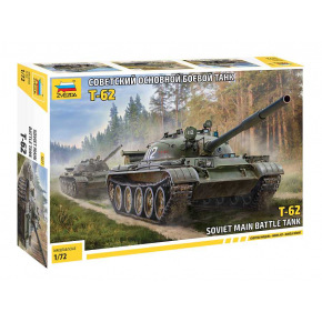 Zvezda Model Kit czołg 5077 - T-62 (1:72)