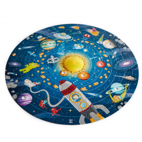 Hape Dětské puzzle - Sluneční soustava LED