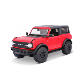 Maisto - 2021 Ford Bronco Wildtrak, czerwony, 1:18