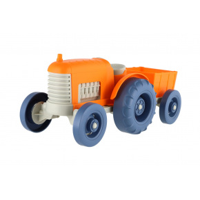 Teddies Traktor s vlekom plast 31cm na voľný chod