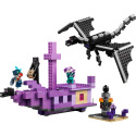 LEGO Minecraft 21264 Drak z Enderu a loď z Endu