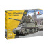 Italeri Model Kit tank 6568 - M4A1 Sherman with U.S. Infantry (1:35)