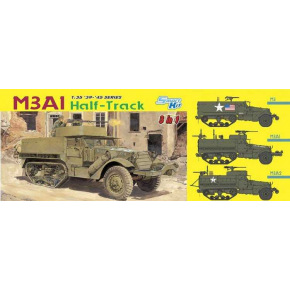 Dragon Model Kit military 6332 - M3A1 HALF-TRACK (3 IN 1) (SMART KIT) (1:35)