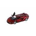 Teddies Auto Kinsmart Lamborghini Sián FKP 37 Metal/Plastik 13 cm 4 kolory Odciągnij