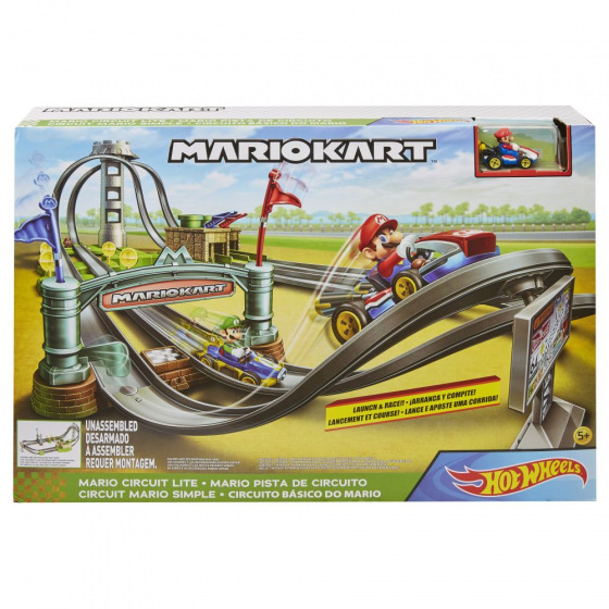 Mattel Hot Wheels MARIO KART DVOJITÝ ZÁVODNÍ OKRUH