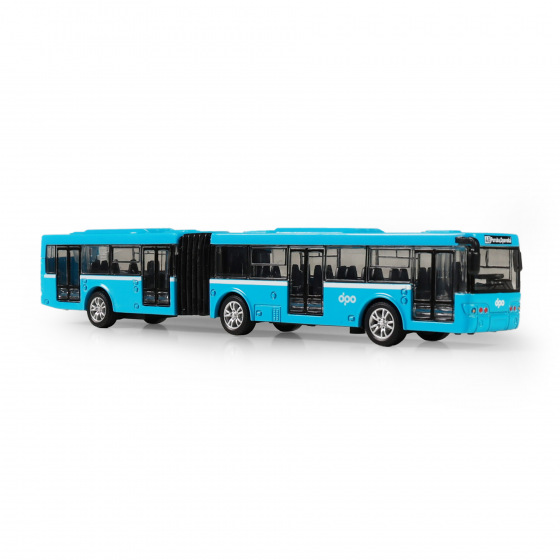 Rappa Metalowy autobus przegubowy DPO Ostrava niebieski 18 cm