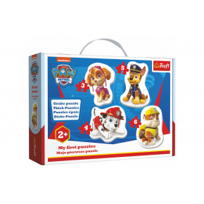 Trefl Puzzle Trefl Baby Paw Patrol 4 szt. w pudełku 27x19x6cm