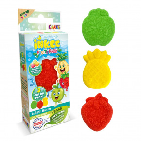 Amenity AB INKEE - bomby do koupele mini balení Fruit 3x15g