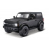 Maisto 1:18 SP. ED. (B) - 2021 Ford Bronco Wildtrak, metal černá, 1:18