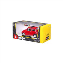 Bburago 1:24 Fiat 500L (1968) Red