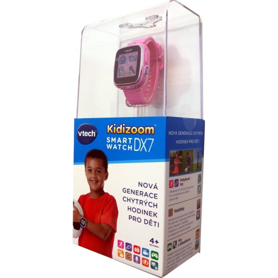 VTech Kidizoom Smart Watch DX7 - dětské hodinky růžové