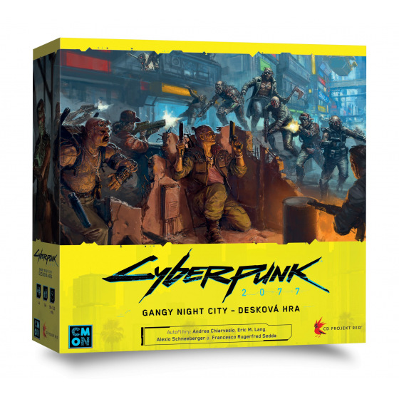 Cool Mini Or Not CYBERPUNK 2077: Gangy Night City - Desková hra