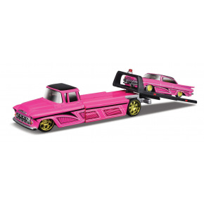 Maisto - Design Elite Transport, 1957 Chevrolet Flatbed + 1959 Chevrolet Impala SS, 1:64