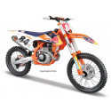 Maisto - Red Bull KTM 450 SX-F Factory Edition 2018, #84 Jeffrey Herlings, 1:6