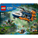 LEGO City 60437 Helikoptéra na průzkum džungle v základním táboře