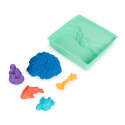 Spin Master KINETIC SAND PUSZKA PŁYNNEGO PIASKU Z PODKŁADEM NIEBIESKA