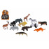 Teddies Zvířátko safari ZOO plast 5-10cm mix druhů